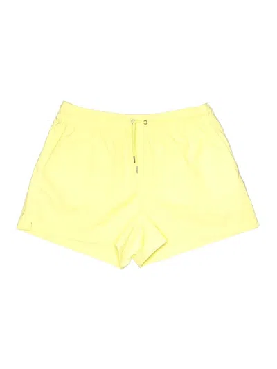 Pre-owned Athleta Athletic Shorts In Yellow
