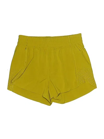 Pre-owned Athleta Athletic Shorts In Yellow
