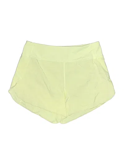 Pre-owned Athleta Athletic Shorts In Yellow