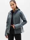 Athleta Atmosphere Softshell Jacket In Green