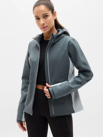 Athleta Atmosphere Softshell Jacket In Green