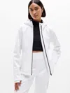 Athleta Atmosphere Softshell Jacket In White