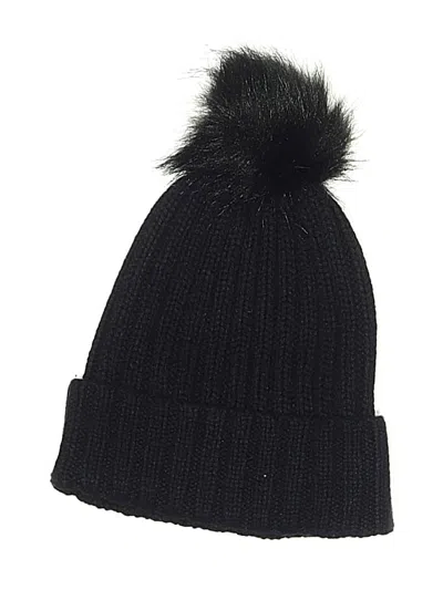 Pre-owned Athleta Beanie Hat In Black