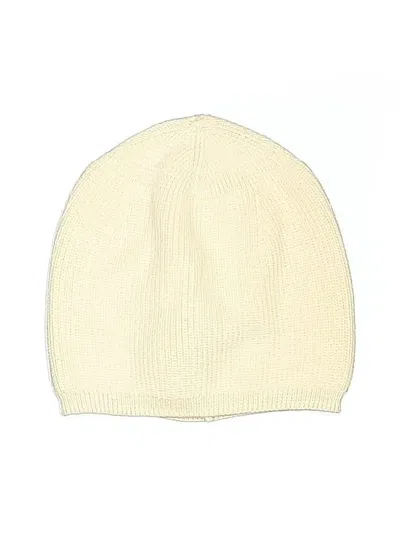 Pre-owned Athleta Beanie Hat In Ivory
