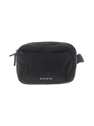 Pre-owned Athleta Belt Bag In Black
