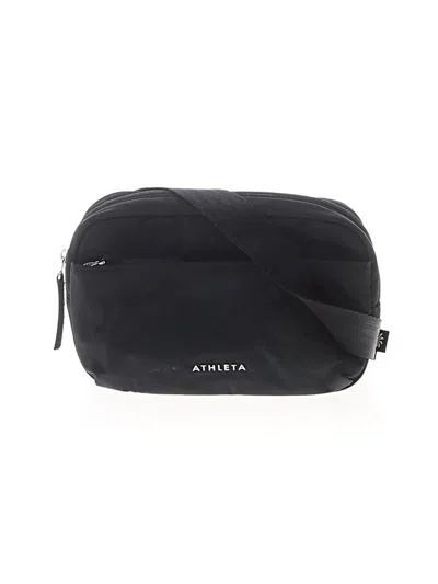 Pre-owned Athleta Belt Bag In Black