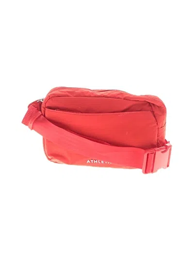 Pre-owned Athleta Belt Bag In Red