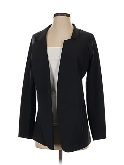 Pre-owned Athleta Blazer Jacket In Black