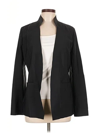 Pre-owned Athleta Blazer Jacket In Black