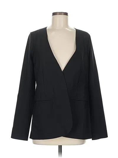 Pre-owned Athleta Blazer Jacket In Black