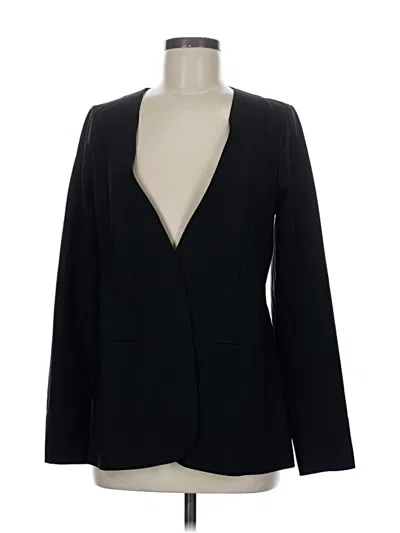 Pre-owned Athleta Blazer Jacket In Black