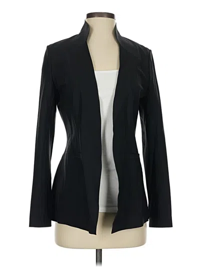 Pre-owned Athleta Blazer Jacket In Black