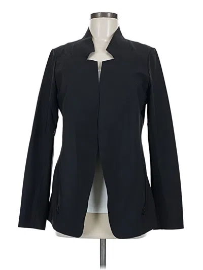 Pre-owned Athleta Blazer Jacket In Black