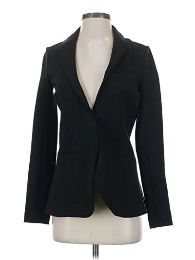 Pre-owned Athleta Blazer Jacket In Black