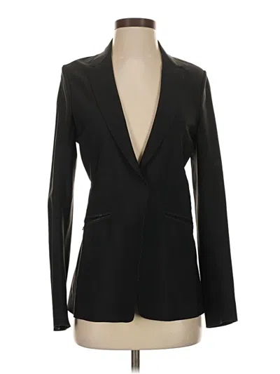 Pre-owned Athleta Blazer Jacket In Black