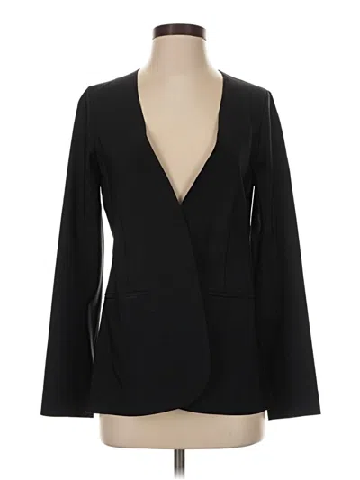 Pre-owned Athleta Blazer Jacket In Black