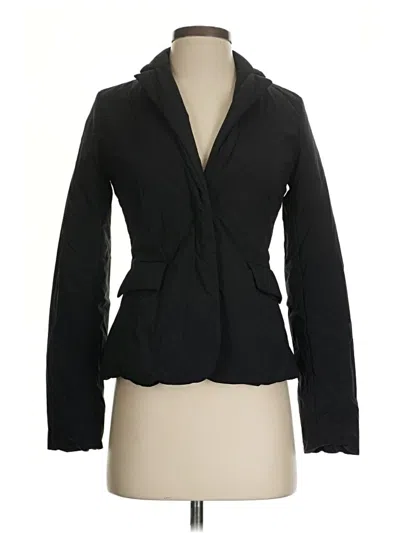 Pre-owned Athleta Blazer Jacket In Black