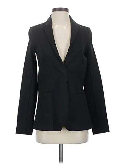 Pre-owned Athleta Blazer Jacket In Black