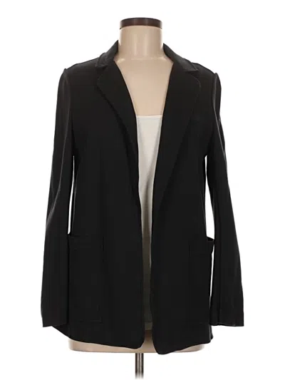 Pre-owned Athleta Blazer Jacket In Black