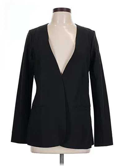 Pre-owned Athleta Blazer Jacket In Black