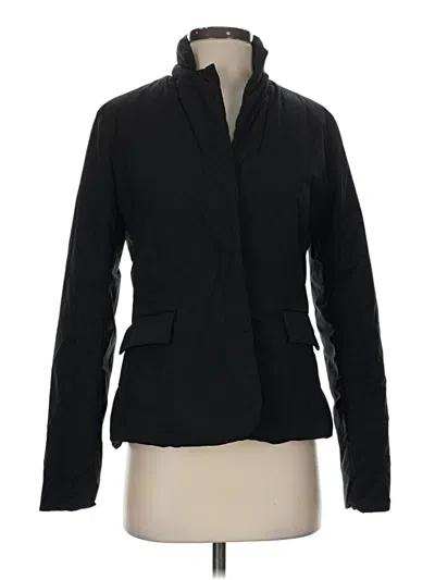 Pre-owned Athleta Blazer Jacket In Black