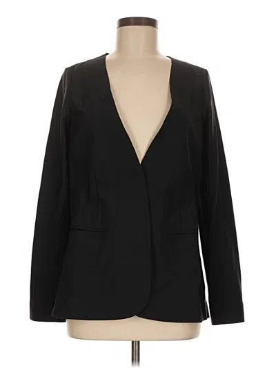 Pre-owned Athleta Blazer Jacket In Black