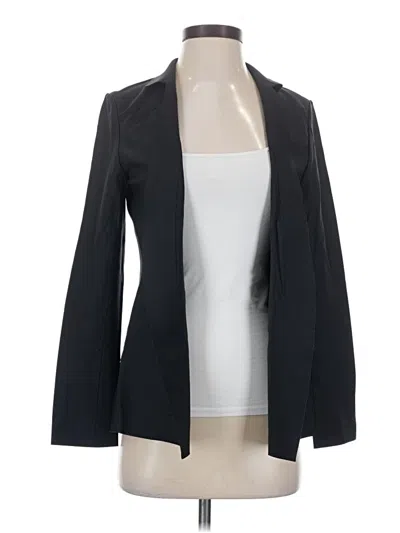 Pre-owned Athleta Blazer Jacket In Black