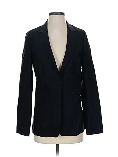 Pre-owned Athleta Blazer Jacket In Black