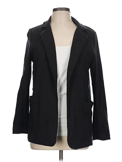 Pre-owned Athleta Blazer Jacket In Black