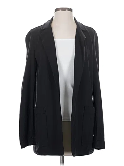 Pre-owned Athleta Blazer Jacket In Black