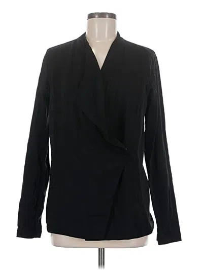 Pre-owned Athleta Blazer Jacket In Black