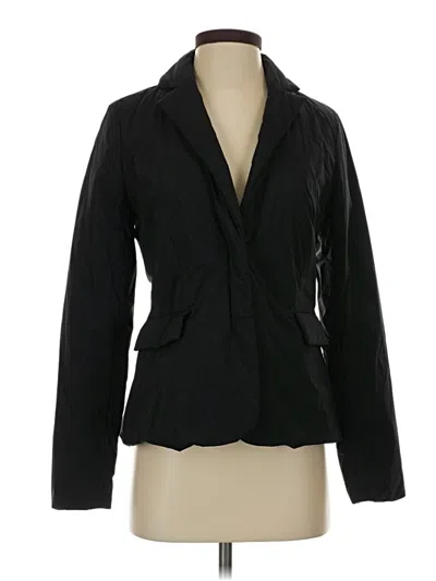 Pre-owned Athleta Blazer Jacket In Black
