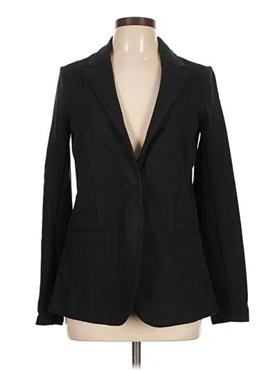 Pre-owned Athleta Blazer Jacket In Black