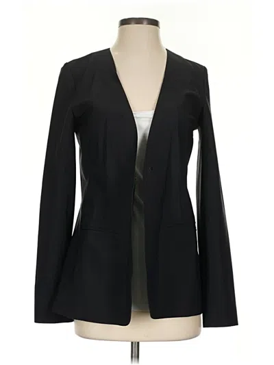 Pre-owned Athleta Blazer Jacket In Black