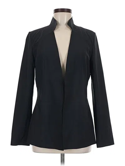 Pre-owned Athleta Blazer Jacket In Black