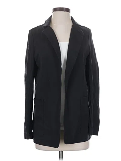Pre-owned Athleta Blazer Jacket In Black