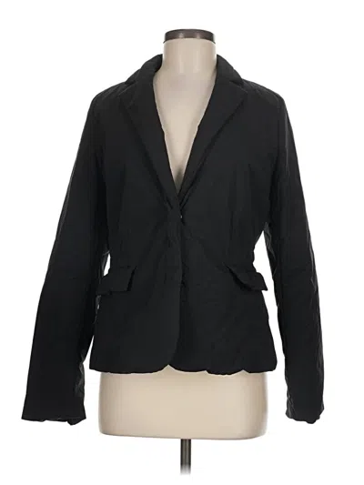 Pre-owned Athleta Blazer Jacket In Black