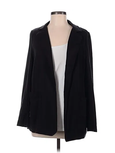 Pre-owned Athleta Blazer Jacket In Black