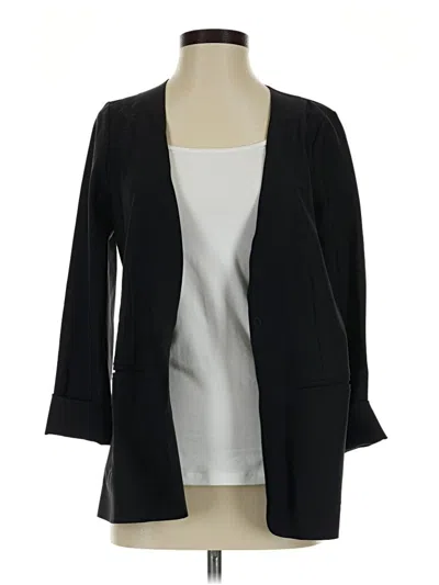 Pre-owned Athleta Blazer Jacket In Black