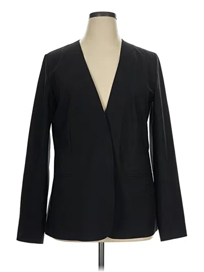 Pre-owned Athleta Blazer Jacket In Black