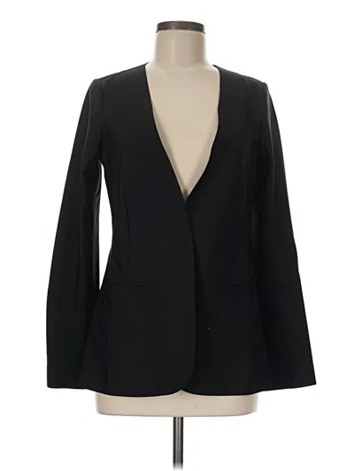 Pre-owned Athleta Blazer Jacket In Black