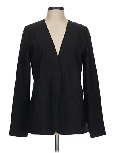 Pre-owned Athleta Blazer Jacket In Black