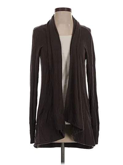 Pre-owned Athleta Blazer Jacket In Brown