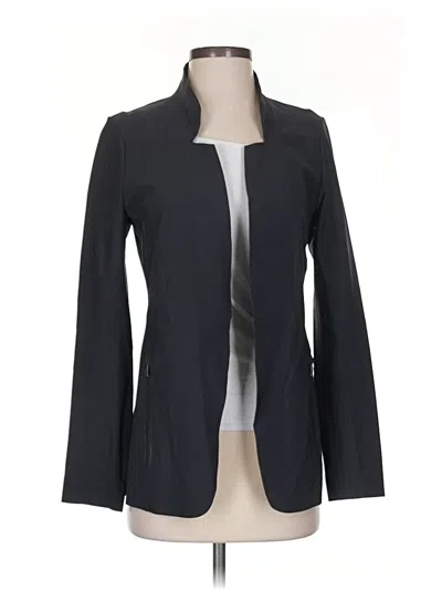 Pre-owned Athleta Blazer Jacket In Gray