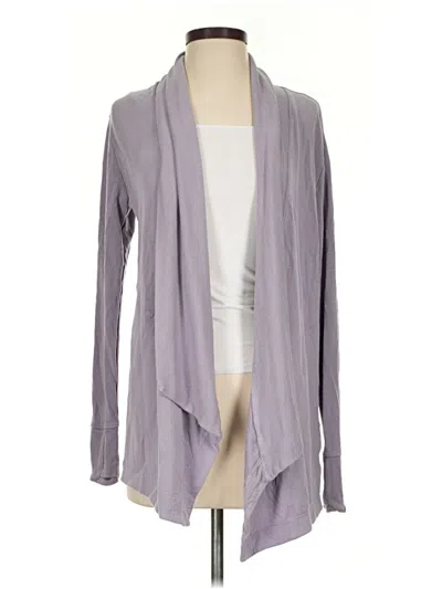 Pre-owned Athleta Blazer Jacket In Gray