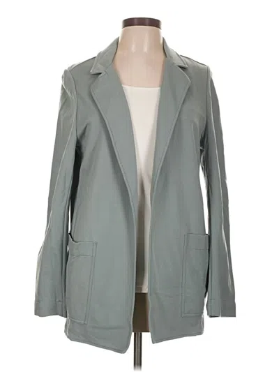 Pre-owned Athleta Blazer Jacket In Gray