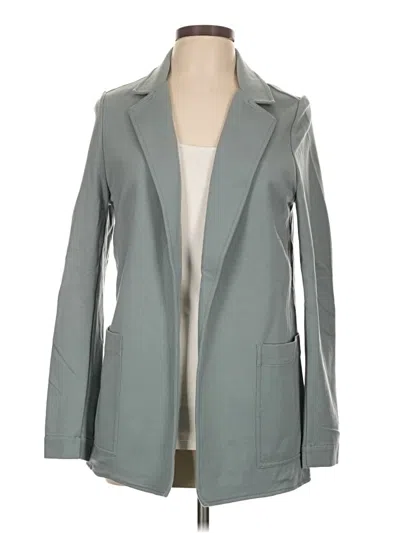 Pre-owned Athleta Blazer Jacket In Gray