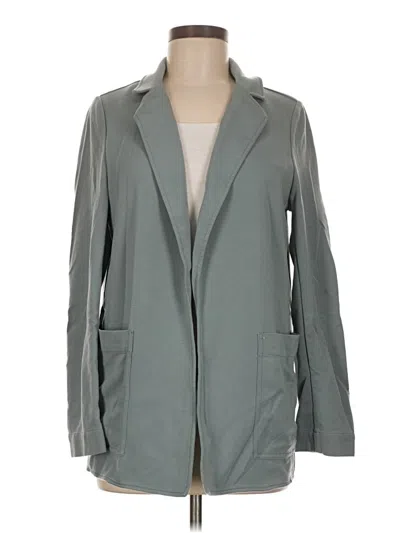 Pre-owned Athleta Blazer Jacket In Gray