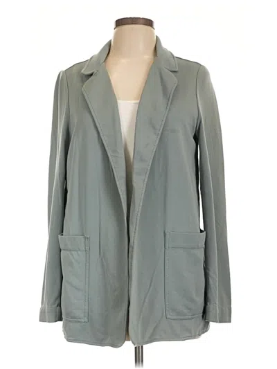 Pre-owned Athleta Blazer Jacket In Gray