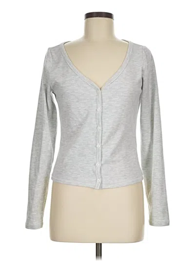 Pre-owned Athleta Blazer Jacket In Gray